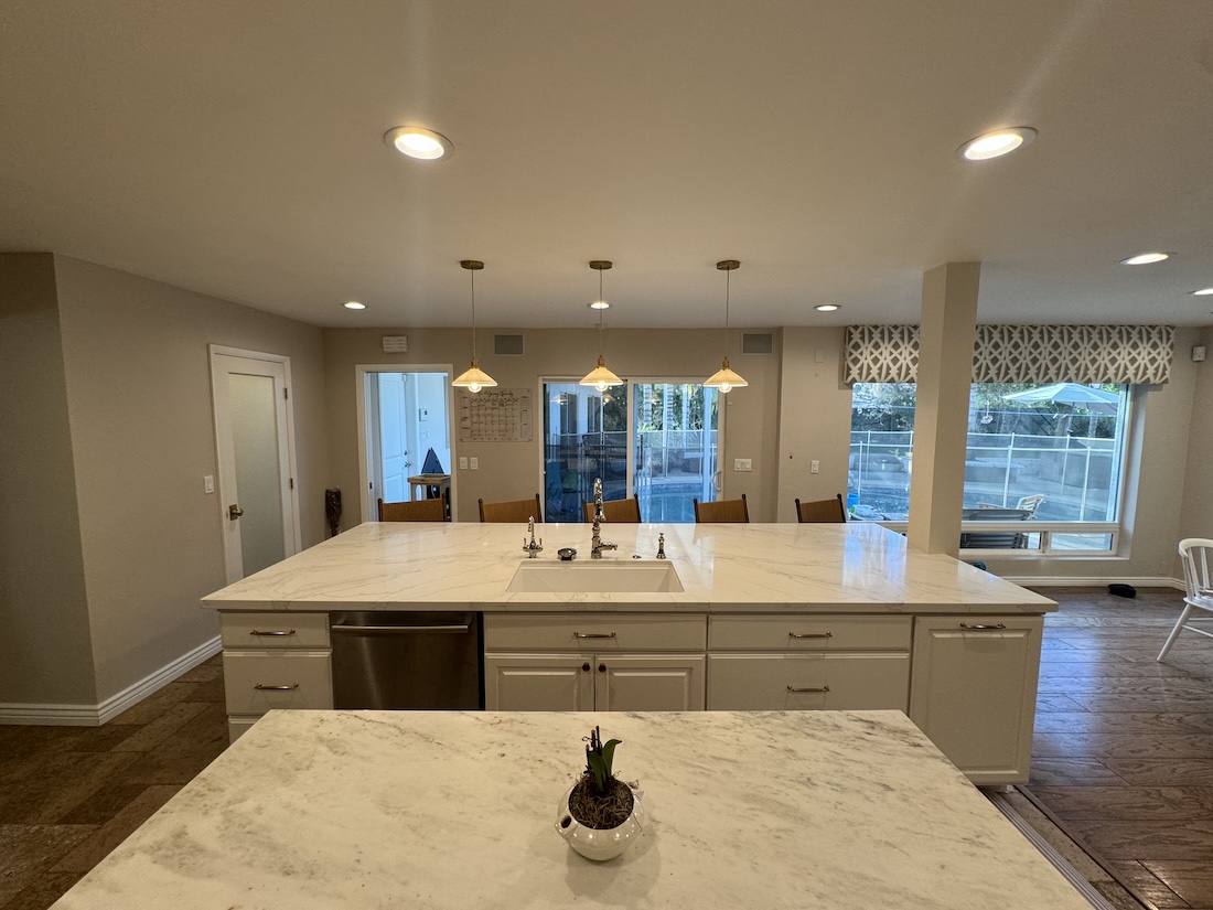 Interior renovation work — Cox Concrete & Excavation