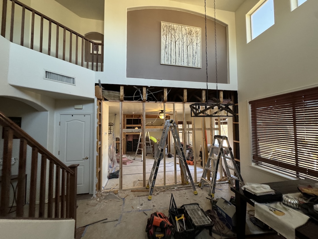 Poured concrete deck — Cox Concrete & Excavation